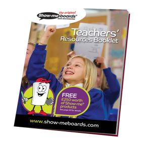 Show-me® Supertough Plain A4 Whiteboard Kits 35pk