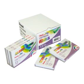 Pentel Art Oil Pastels Assorted 25pk