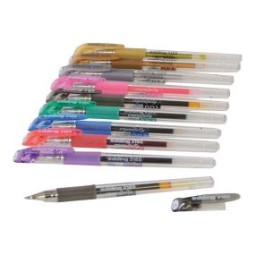 edding 2185 Crystaljelly Gel Pens 10pk Black