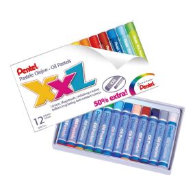 Pentel Large Oil Pastels Assorted