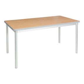 Gopak Enviro Rectangular Classroom Table Azure Blue H460mm