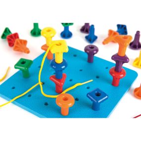 Giant Rainbow Pegs and Boards 5pk