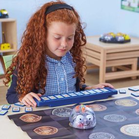 Blue-BotÂ® Bluetooth Programmable Floor Robot 18pk | Creative Activity