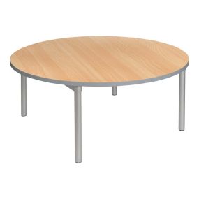 Gopak Enviro Round Classroom Table Acid Green H460mm