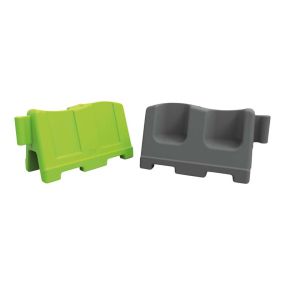 School Playground Play Zone Barriers 15pk Blue