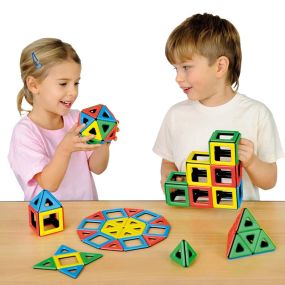 Magnetic Polydron Sets
