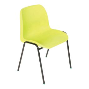 Hille Affinity Classroom Chairs Seat height 430mm Lime Green