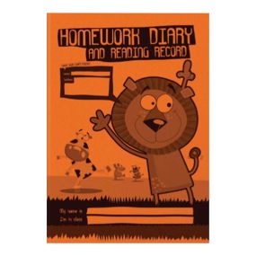 Silvine Homework Diary and Reading Record Book 30pk