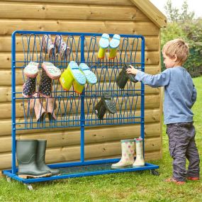 Double Sided Wellie Rack Stand | Creative Activity