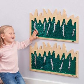 Mark Making Sequin Grass Board