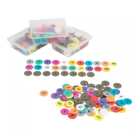 0-20 Maths Counters and Symbols