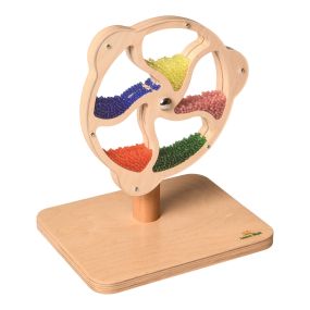 Wooden Rotating Bead Wheel