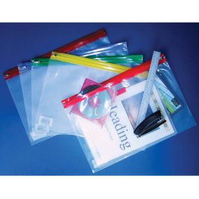 Flipfile Plastic Zip Wallets A4++ 25pk Green | Creative Activity