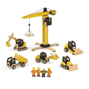 Small World Wooden Construction Site Set Bundle Deal