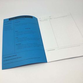 A4 Cornell Notebooks 25pk