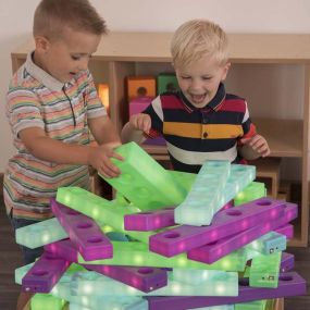 Stack and Build Glow Blocks
