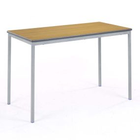 FullyWelded Rect Table Beech Charcoal Ed H64 x W60 x L120cm | Creative Activity