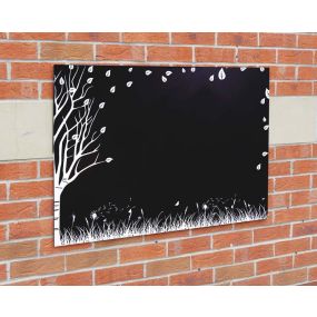 Eco Outdoor Giant Chalkboard Nature's Patterns