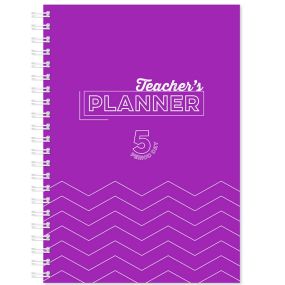 Teachers Academic Planner 23/24 5 Period A4 | Creative Activity