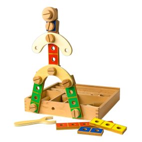 Pegs to Construction Building Tools Set 44pcs