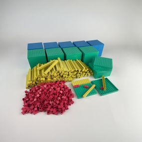 RE-Plastic© Base Ten Class Set 121pcs