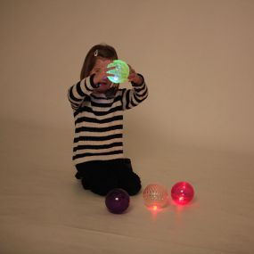 Sensory Flashing Ball Sets Textured