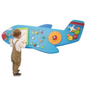 Fine Motor Activity Wall Panels Aeroplane