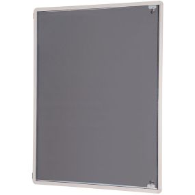 FlameShield Tamperproof Noticeboards Grey H600 x W900mm