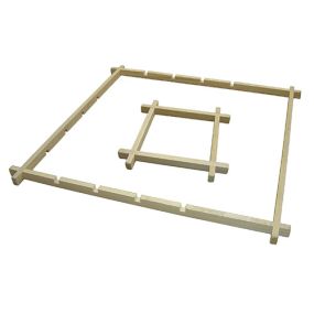 Wooden Batik Frame