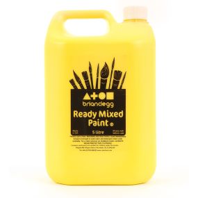 Ready Mixed Paint 5L Brilliant Yellow | Creative Activity
