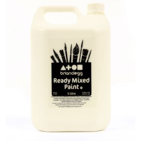 Ready Mixed Paint 5L White | Creative Activity