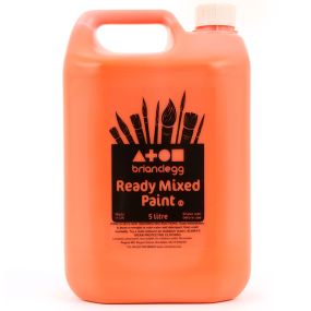 Ready Mixed Paint 5L Orange | Creative Activity