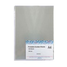 A4 Transcopy Clear Acetate - 100 sheet pack 0.1mm | Creative Activity