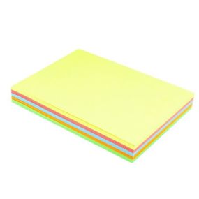 ~ Bright Card Assorted 340mic A4 - pack of 100