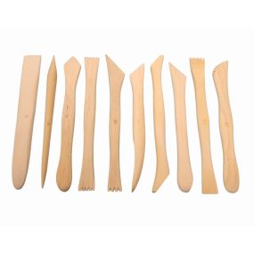 Boxwood Clay Modelling Tools Set Assorted 10pk | Educational Resources - Art & Craft | Creative Activity