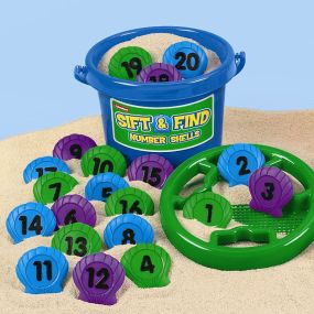 Sift and Find Number Shells 20pk