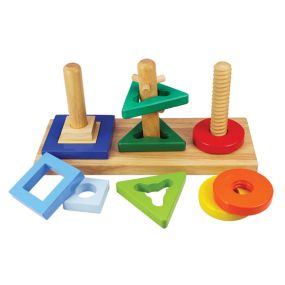 Wooden Manipulative Twist and Turn Puzzle