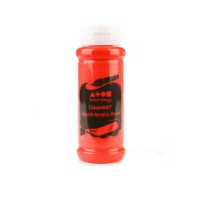 CleanART Acrylic Paint 500ml Crimson