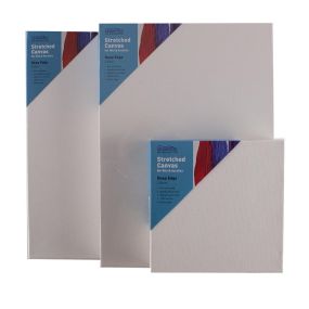 30 x 100cm Stretched Canvas 3.8cm deep Box of 5 | Creative Activity