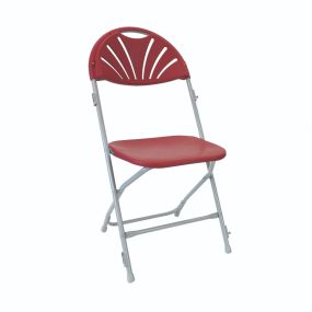 Folding Events Chair - Burgundy Linking Chair | Classroom Furniture | Creative Activity