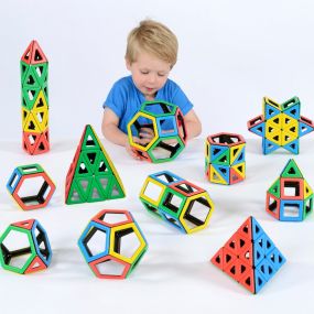 Magnetic Polydron School Set