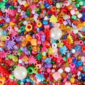 Bumper Bucket Assorted Beads | Creative Activity