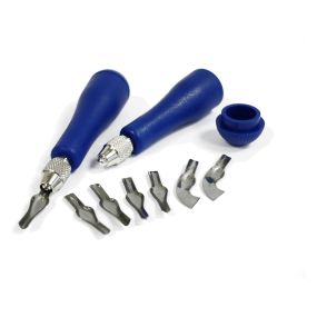 Lino Cutters 2 Handles 6 Blades | Creative Activity