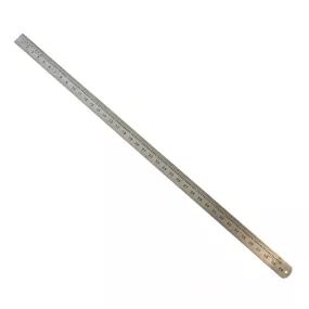 100cm Steel Ruler cm/inches