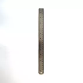 30cm Steel Ruler cm/inches