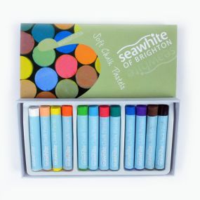 SW Soft Chalks - Pack of 12 mixed colours | Creative Activity