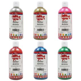 Scola Ready Mixed Glitter Paint | Creative Activity