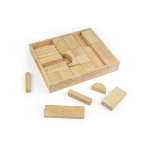 Wooden Jumbo Blocks 54pk