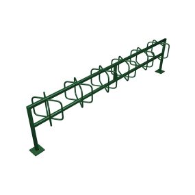 Floor Mounted Bike Rack for 6x bikes | Creative Activity