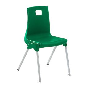 Metalliform ST Chair Seat height 430mm Green
